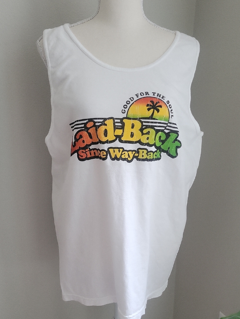 Comfort Colors Laid-Back Surf Beach Vacation Preshrunk Tank Top